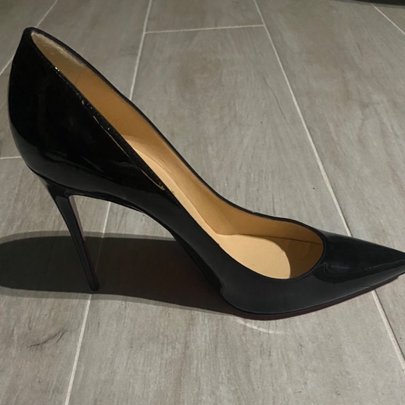 Christian Louboutin Black Kate Heels - Size 40.5  ***Only Worn Once!*** - Picture 2 of 12
